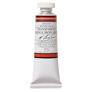 M. Graham Artists' Watercolor - Transparent Orange Oxide, 15 ml Tube
