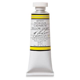 M. Graham Artists' Watercolor - Cadmium Yellow Light, 15 ml Tube
