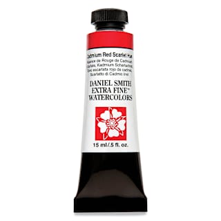 Daniel Smith Extra Fine Watercolor - Cadmium Red Scarlet Hue, 15 ml Tube