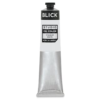 Blick Studio Oil Colors - Titanium White, 200 ml tube