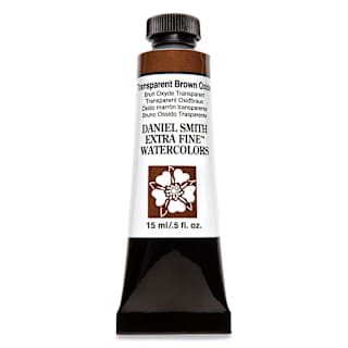 Daniel Smith Extra Fine Watercolor - Transparent Brown Oxide, 15 ml Tube