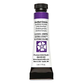 Daniel Smith Extra Fine Watercolor - PrimaTek, Amethyst Genuine, 5 ml Tube