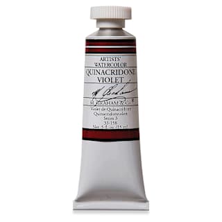 M. Graham Artists' Watercolor - Quinacridone Violet, 15 ml Tube