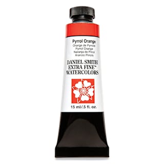Daniel Smith Extra Fine Watercolor - Pyrrol Orange, 15 ml Tube