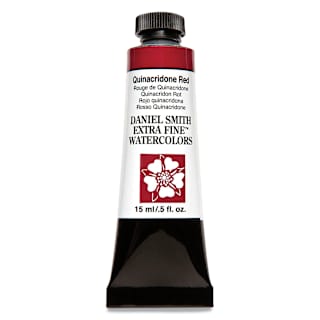 Daniel Smith Extra Fine Watercolor - Quinacridone Red, 15 ml Tube