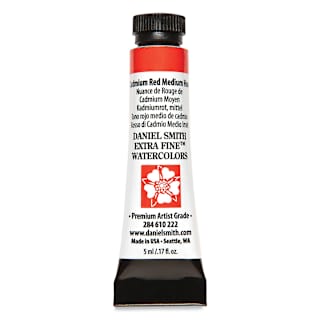 Daniel Smith Extra Fine Watercolor - Cadmium Red Medium Hue, 5 ml Tube