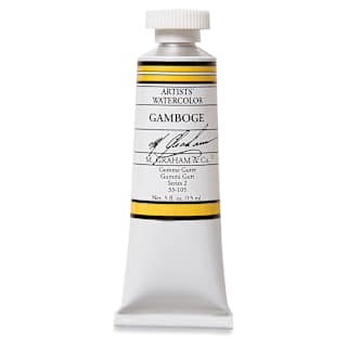 M. Graham Artists' Watercolor - Gamboge, 15 ml tube