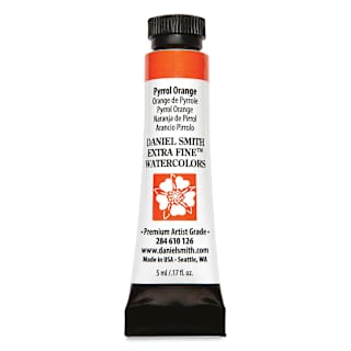 Daniel Smith Extra Fine Watercolor - Pyrrol Orange, 5 ml Tube