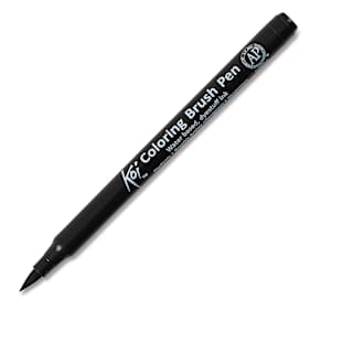 Sakura Koi Coloring Brush Pen - Black