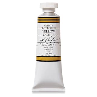 M. Graham Artists' Watercolor - Yellow Ochre, 15 ml Tube