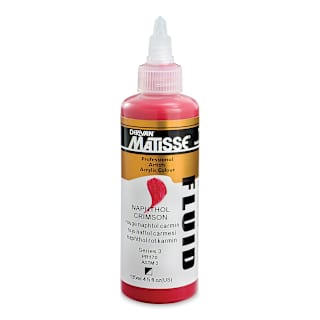 Matisse Fluid Acrylic - Naphthol Crimson, 135 ml