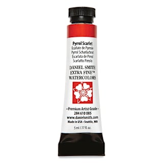 Daniel Smith Extra Fine Watercolor - Pyrrol Scarlet, 5 ml Tube