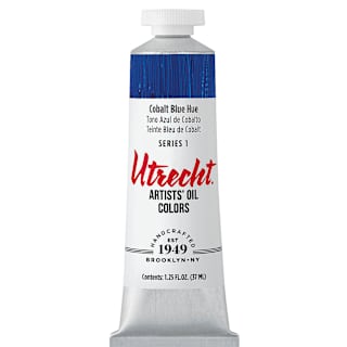 Utrecht Artists' Oil Paint - Cobalt Blue Hue, 37 ml tube