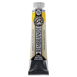 Rembrandt Artist Watercolors - Cadmium Yellow Lemon, 20 ml tube