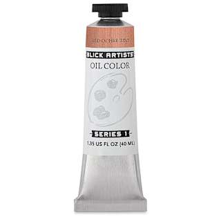 Blick Artists' Oil Color - Red Ochre Tint, 40 ml tube