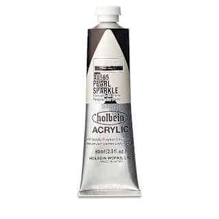 Holbein Heavy Body Artist Acrylics - Pearl Sparkle, 60 ml tube