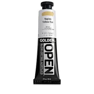 Golden Open Acrylics - Naples Yellow Hue, 2 oz Tube