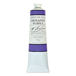 M. Graham Artists' Oil Color - Dioxazine Purple, 148 ml tube