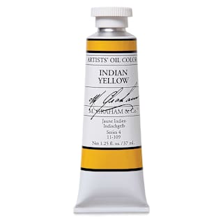 M. Graham Artists' Oil Color - Indian Yellow, 37 ml tube