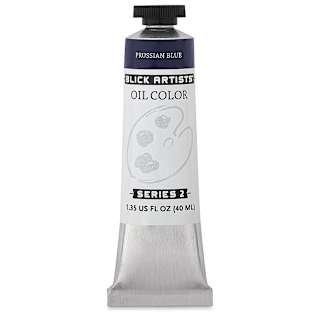 Blick Artists' Oil Color - Prussian Blue, 40 ml tube