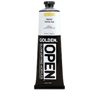 Golden Open Acrylics - Naples Yellow Hue, 5 oz Tube