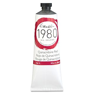 Gamblin 1980 Oils - Quinacridone Red, 37 ml tube