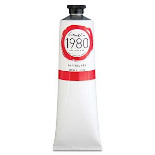 Gamblin 1980 Oils - Naphthol Red, 150 ml tube