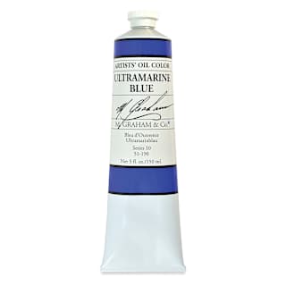 M. Graham Artists' Oil Color - Ultramarine Blue, 148 ml tube