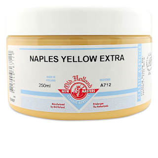 Old Holland New Masters Classic Acrylics - Naples Yellow Extra, 250 ml jar