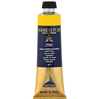 Maimeri Puro Oil Color - Cobalt Yellow, 40 ml Tube