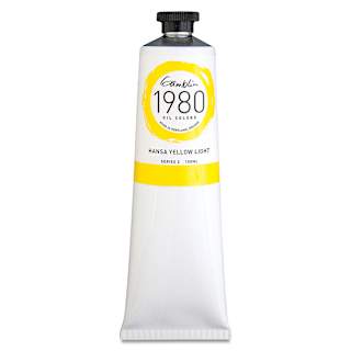 Gamblin 1980 Oils - Hansa Yellow Light, 150 ml tube