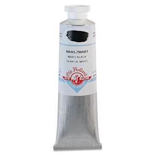 Old Holland New Masters Classic Acrylics - Mars Black, 60 ml tube