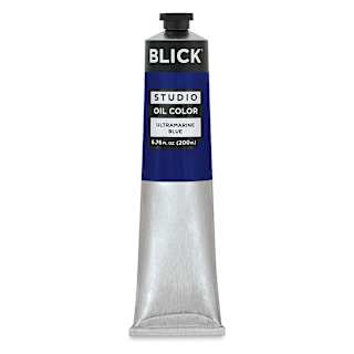 Blick Oil Colors - Ultramarine Blue, 200 ml tube