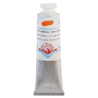 Old Holland New Masters Classic Acrylics - Indian Orange-Yellow Extra, 60 ml tube