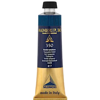 Maimeri Puro Oil Color - Turquoise Green, 40 ml tube