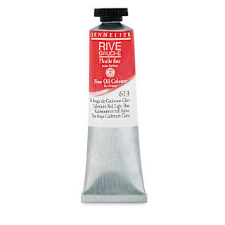 Sennelier Rive Gauche Artists Oil Color - Cadmium Red Light Hue, 40 ml