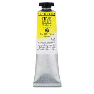 Sennelier Rive Gauche Artists Oil Color - Cadmium Yellow Light Hue, 40 ml
