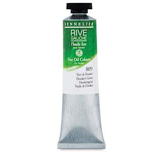 Sennelier Rive Gauche Artists Oil Color - Hooker's Green, 40 ml