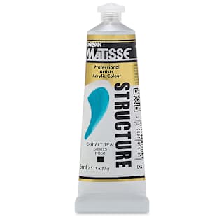 Matisse Structure Paint - Cobalt Teal, 75 ml