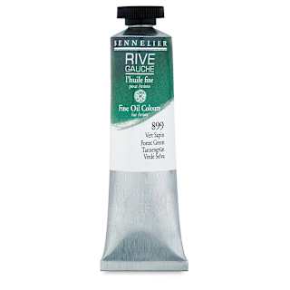 Sennelier Rive Gauche Artists Oil Color - Forest Green, 40 ml