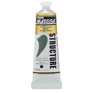 Matisse Structure Paint - Green Gray (Antique), 75 ml