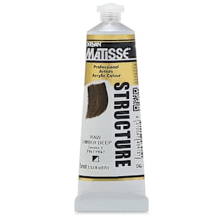 Matisse Structure Paint - Raw Umber Deep, 75 ml