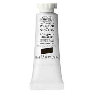 Winsor & Newton Designers Gouache - Perylene Black, 14 ml tube