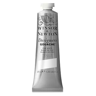 Winsor & Newton Designers Gouache - Zinc White, 37 ml tube
