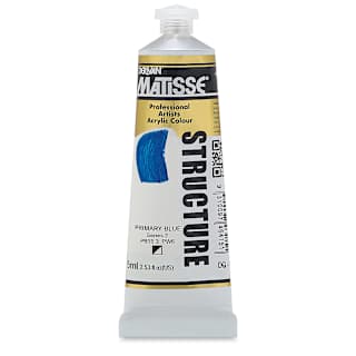 Matisse Structure Paint - Primary Blue, 75 ml