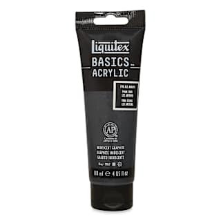 Liquitex Basics - Iridescent Graphite, 4 oz tube