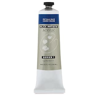Blick Artists' Acrylic - Phthalo Blue Green Shade, 4.65 oz tube