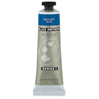 Blick Artists' Acrylic - Brilliant Blue, 2 oz tube