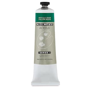 Blick Artists' Acrylic - Phthalo Green Yellow Shade, 4.65 oz tube