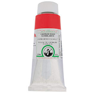 Old Holland Classic Oil Color - Cadmium Red Scarlet, 125 ml tube